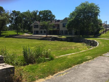 abandoned building on OLT